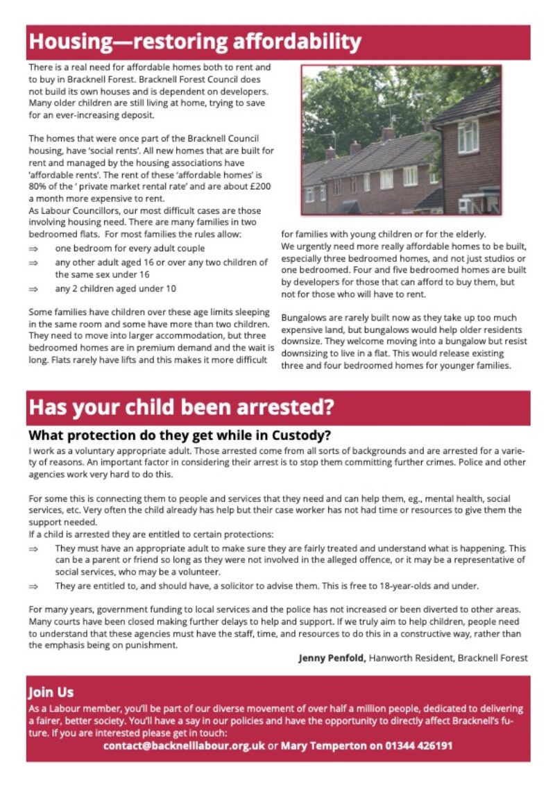 Labour News - keeping you informed