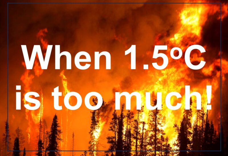 When 1.5 degrees is too much