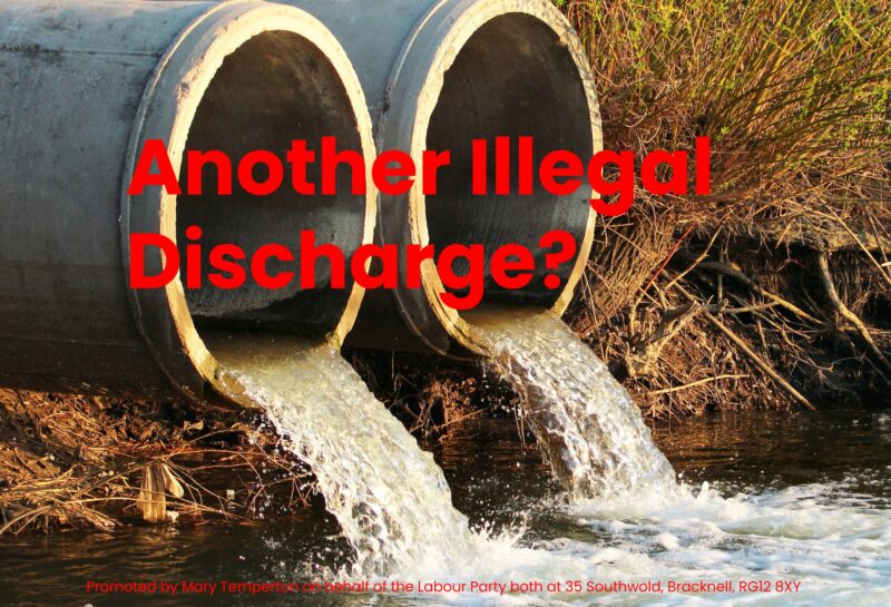 Sewage outflow