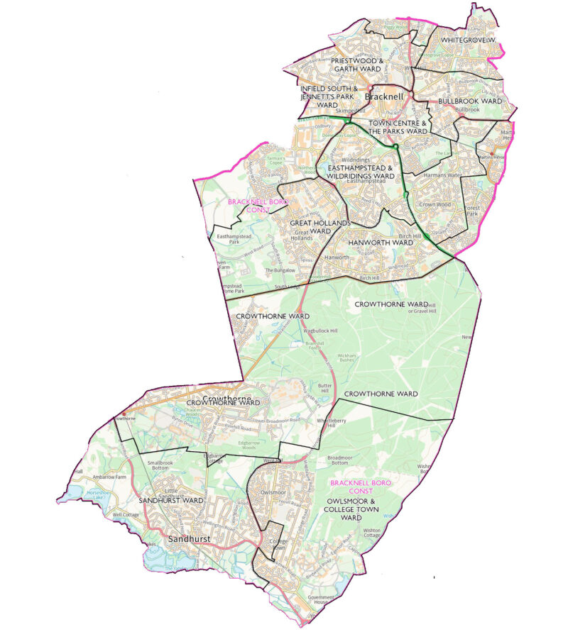 Bracknell CLP boundary